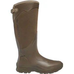 Lacrosse Men's Alpha Agility 17" Waterproof Snake Work Boot - Brown - 302420