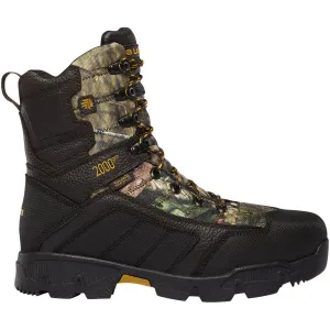 Lacrosse Men's Cold Snap 9" Plain Toe Pac Waterproof 2000G Hunt Boot Mossy Oak 566712