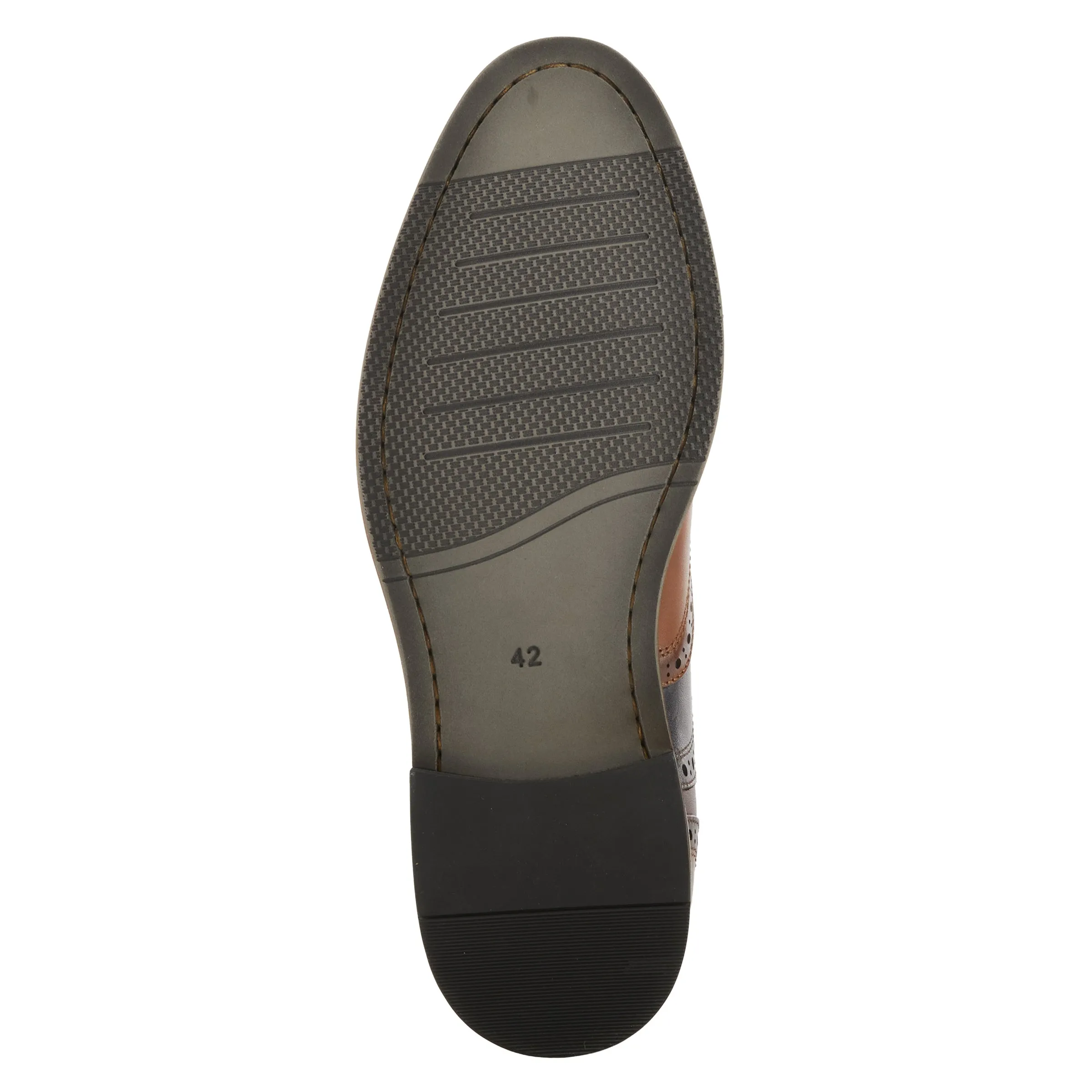 L'Artiste Niko Bordeaux Wingtip Dress Shoes