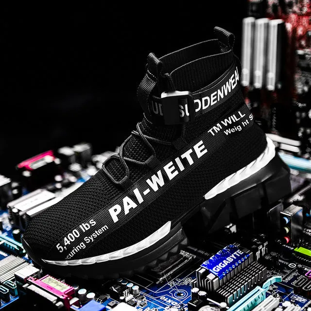 Leader Show Men Casual Shoes Comfortable Fashion Sneakers for Men Shoes Brand Outdoor Leisure Footwear Black Zapatillas Hombre