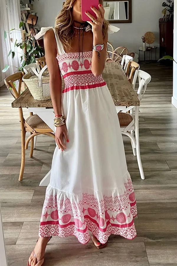 Leah | Bohemian Summer Maxi Dress