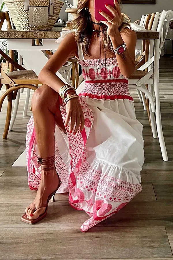 Leah | Bohemian Summer Maxi Dress
