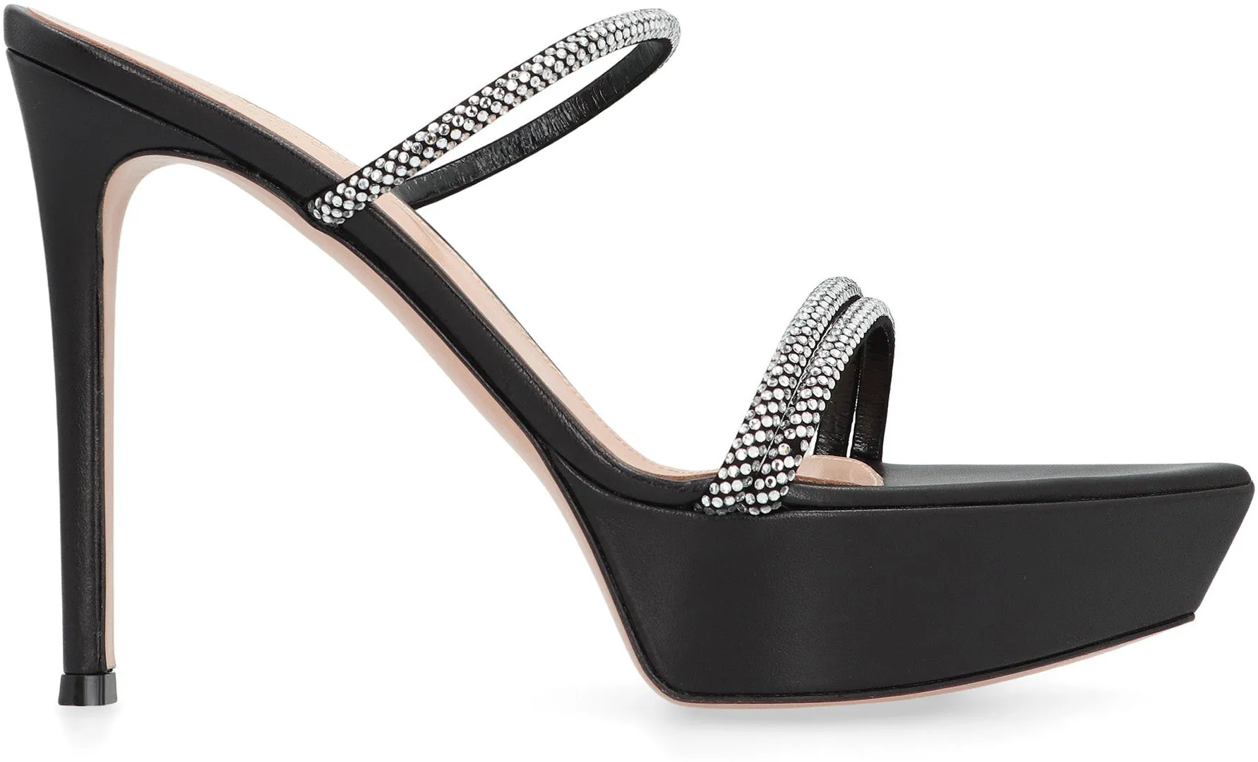 Leather mules