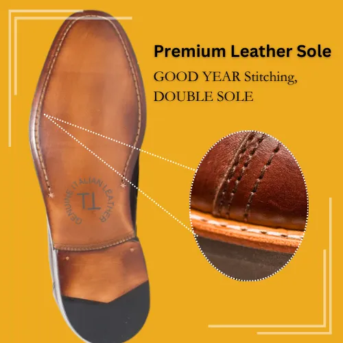 LEV Premium Loafer Crafted in Hand Patina Leather