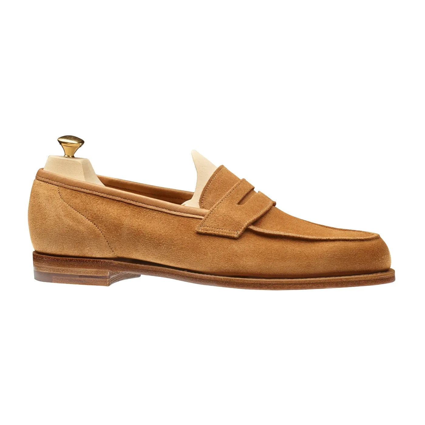 Lilou Tan Calf Suede