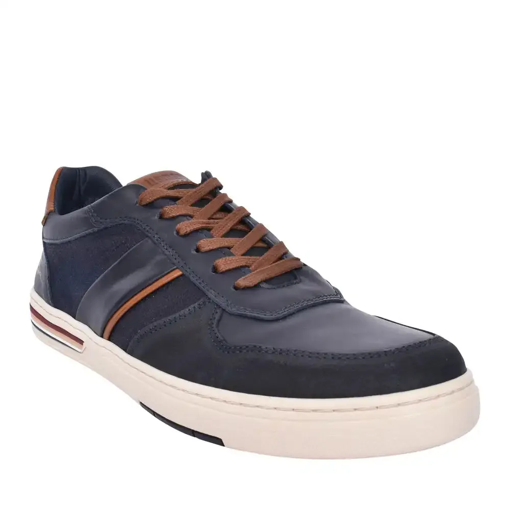 Lloyd & Pryce Mens Montoya Sneakers Storm Navy