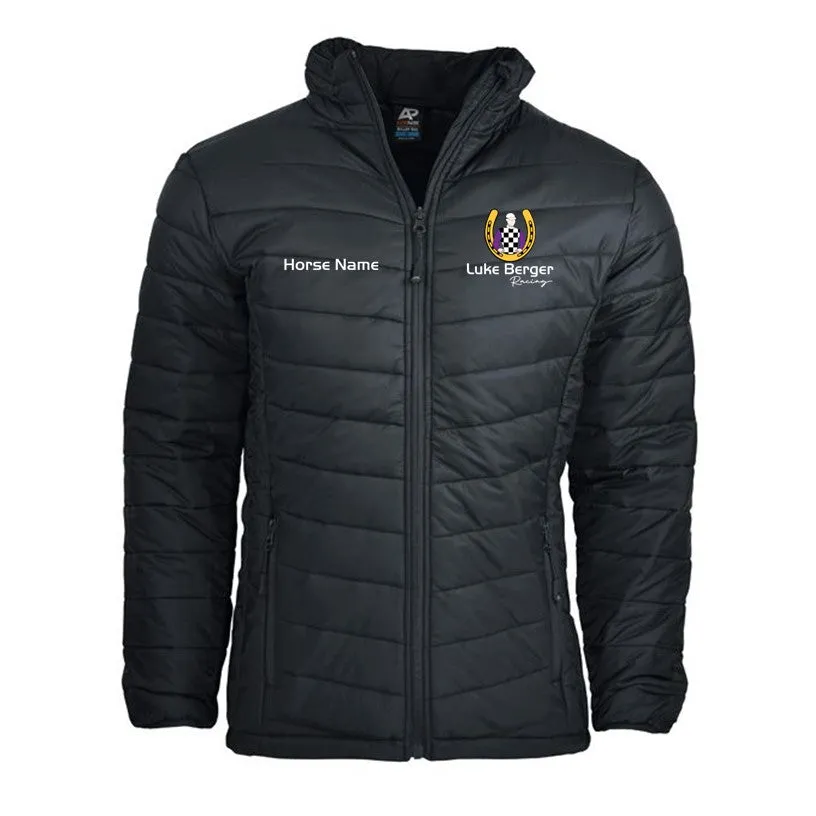 Luke Berger Racing - Puffer Jacket Personalised
