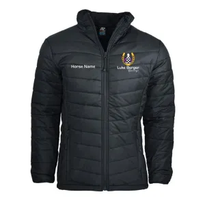 Luke Berger Racing - Puffer Jacket Personalised