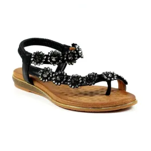 Lunar Charlotte Sandal -BLACK