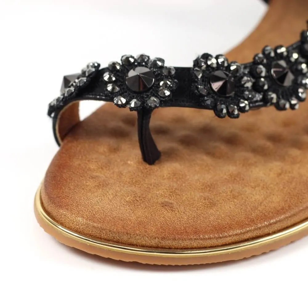 Lunar Charlotte Sandal -BLACK
