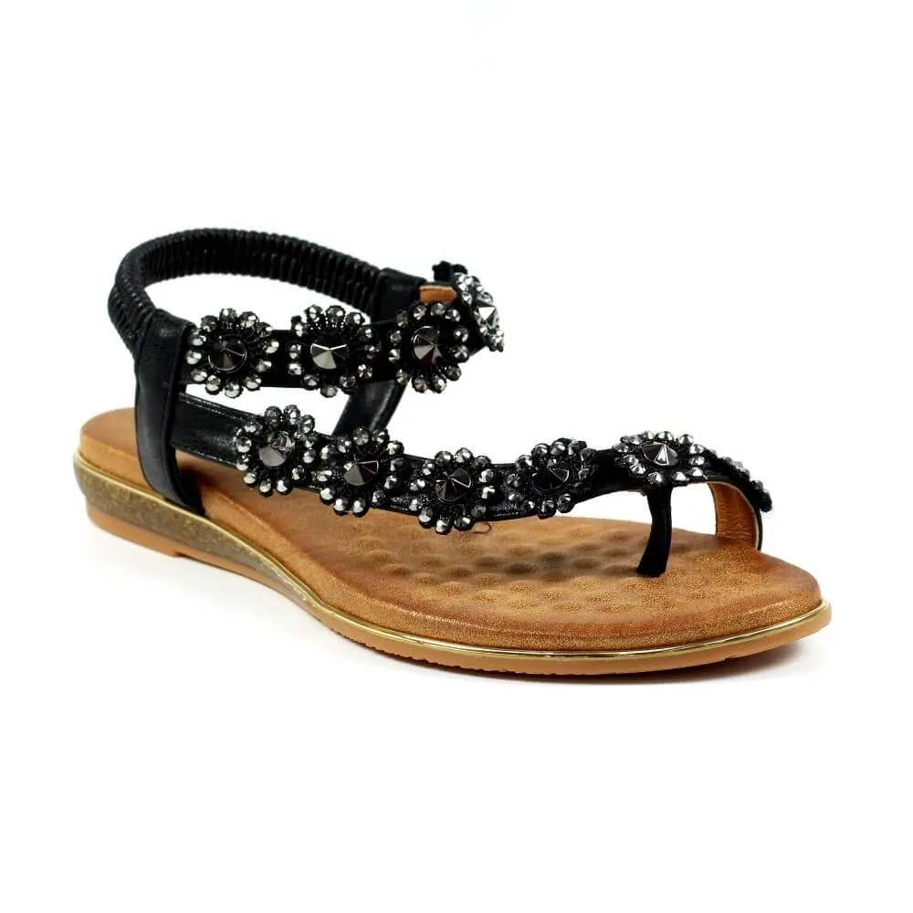 Lunar Charlotte Sandal -BLACK
