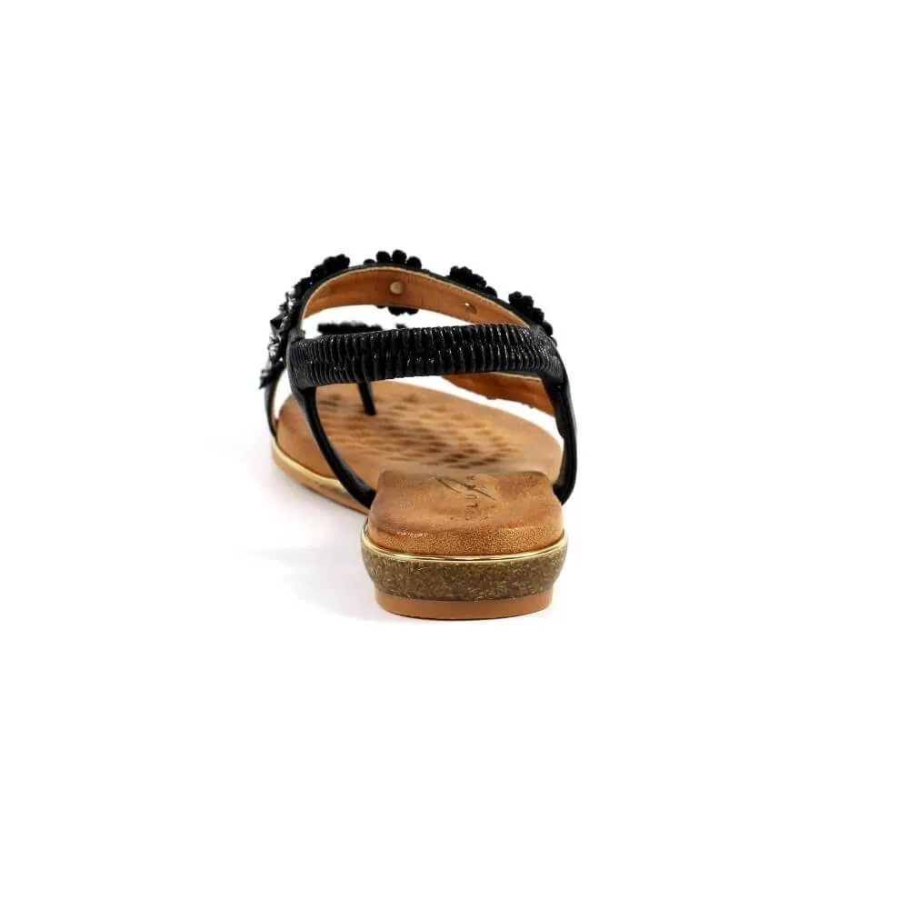 Lunar Charlotte Sandal -BLACK