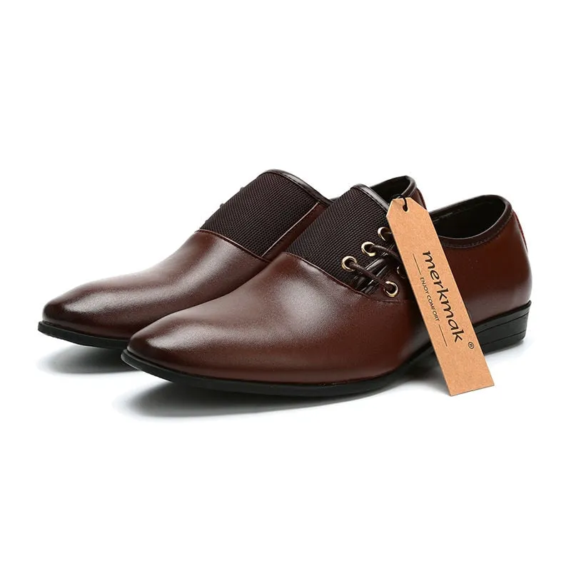 Luxury Brand Men England Trend Leather Shoes