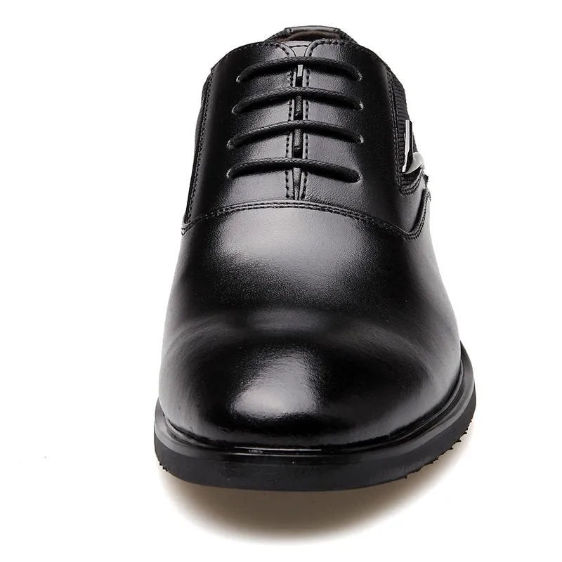 Luxury Brand Men England Trend Leather Shoes