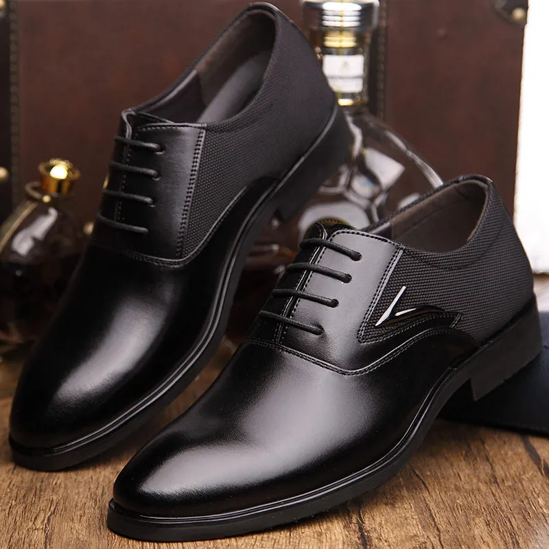 Luxury Brand Men England Trend Leather Shoes