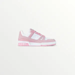 lv trainer rose sneaker