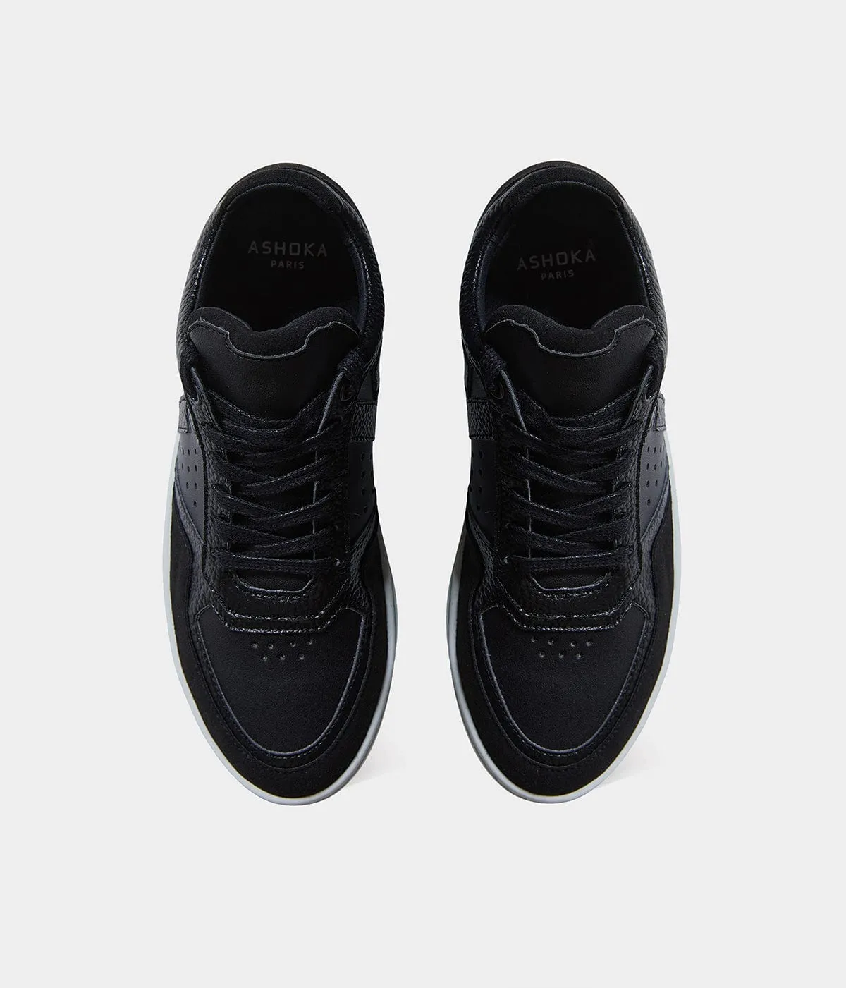Mateo Unisex Biosourced & Recycled Low Sneakers | Black