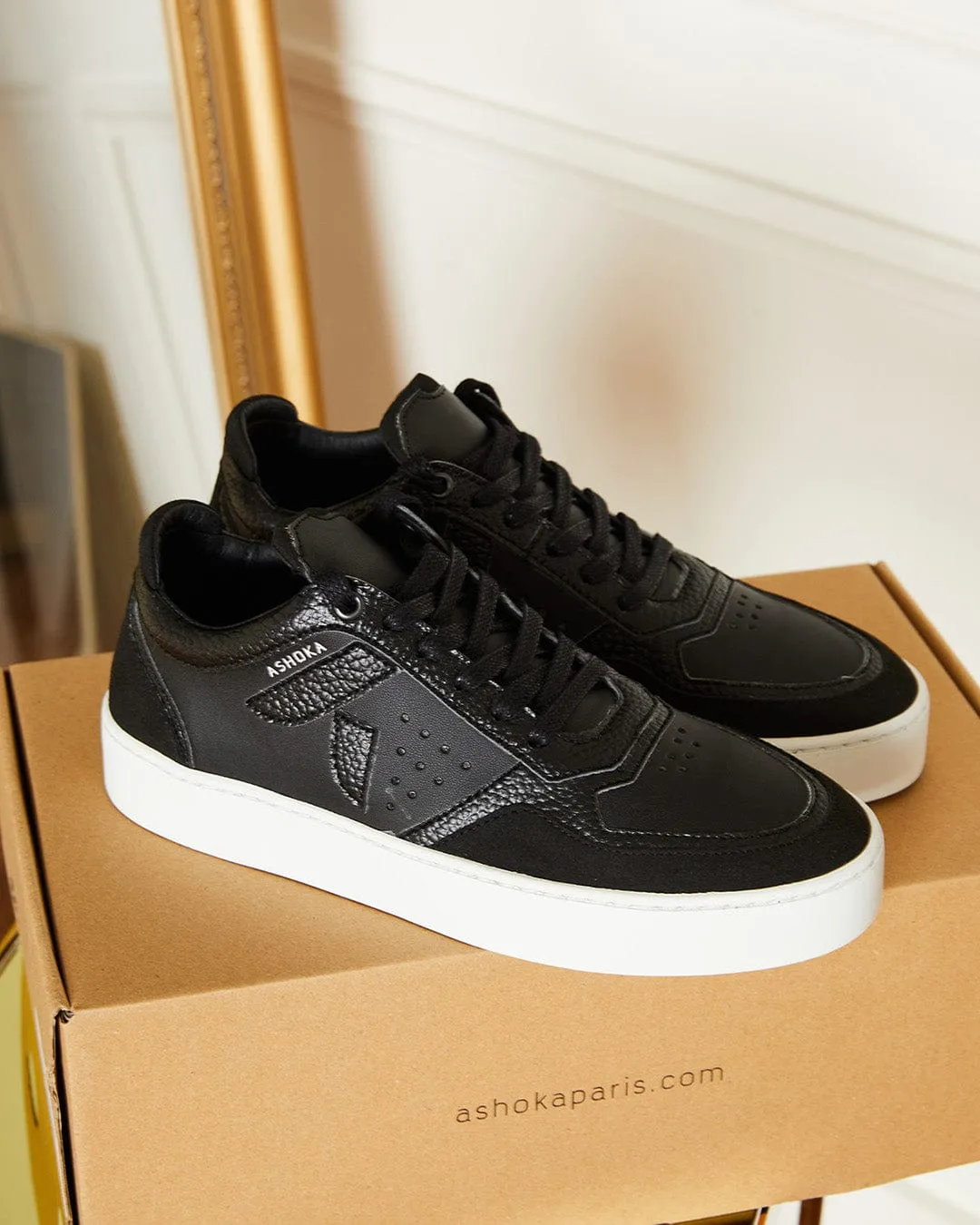 Mateo Unisex Biosourced & Recycled Low Sneakers | Black