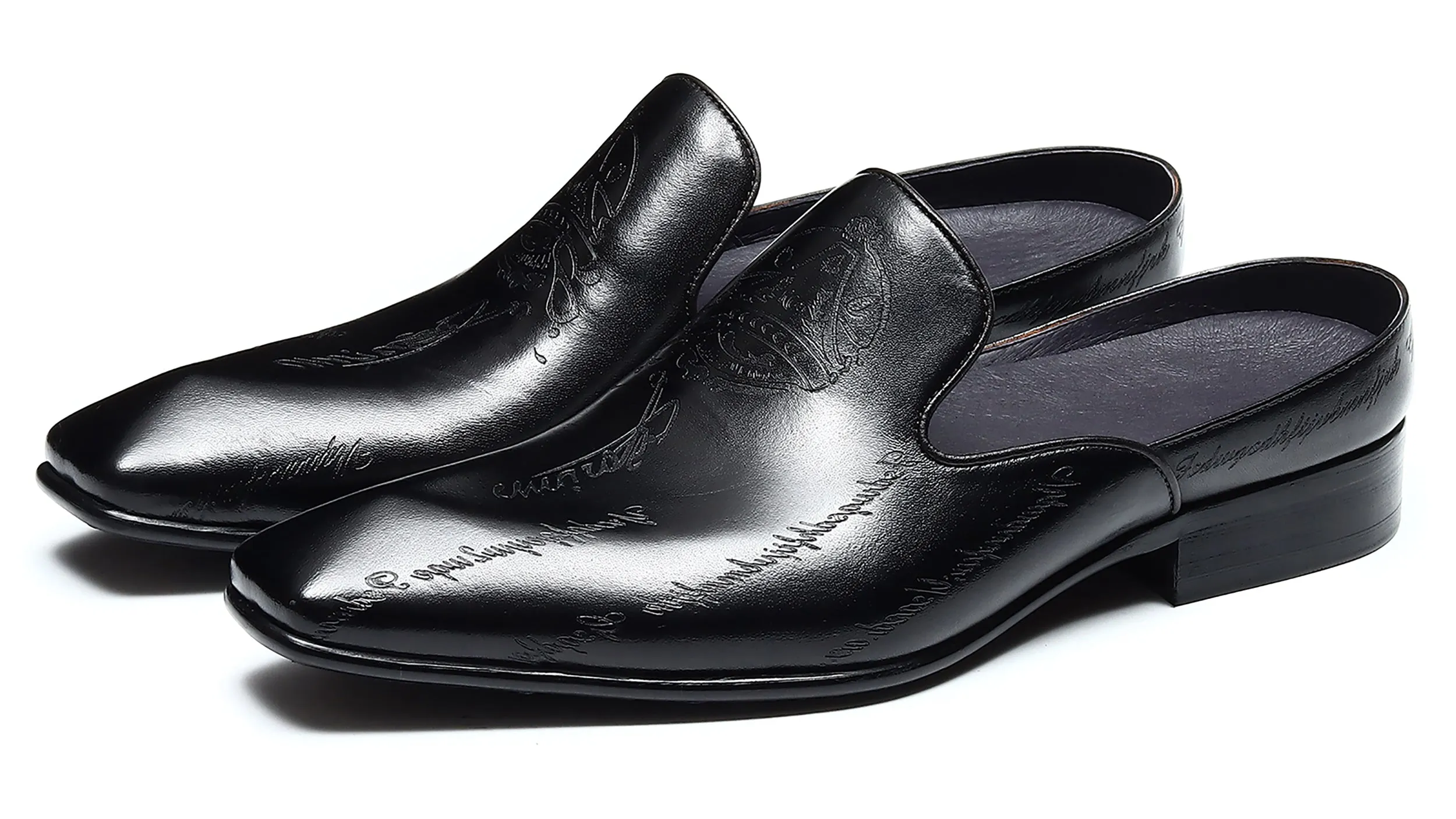 Men's Brogues Dazling Mules Slipper Shoes