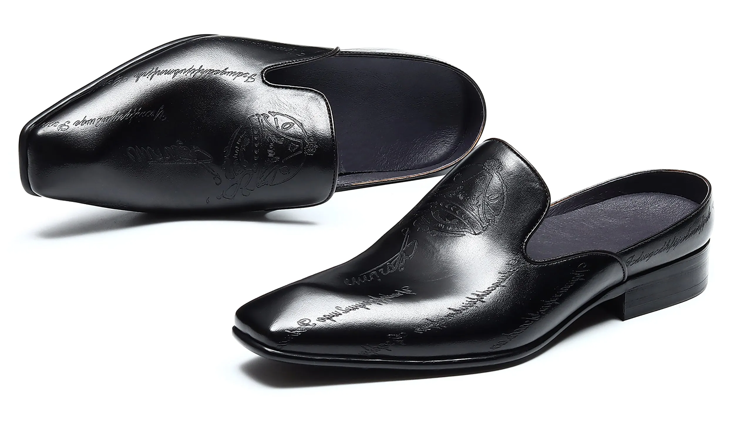 Men's Brogues Dazling Mules Slipper Shoes