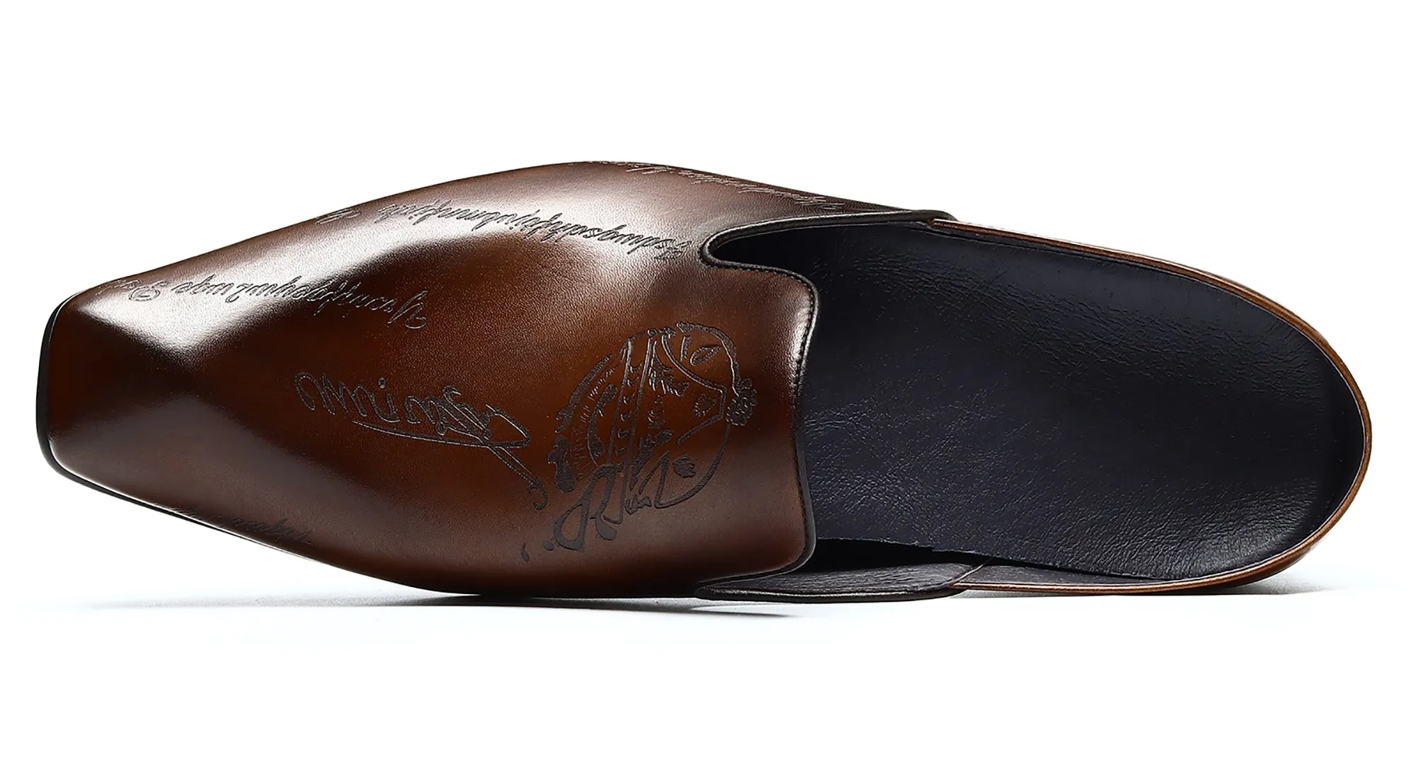 Men's Brogues Dazling Mules Slipper Shoes