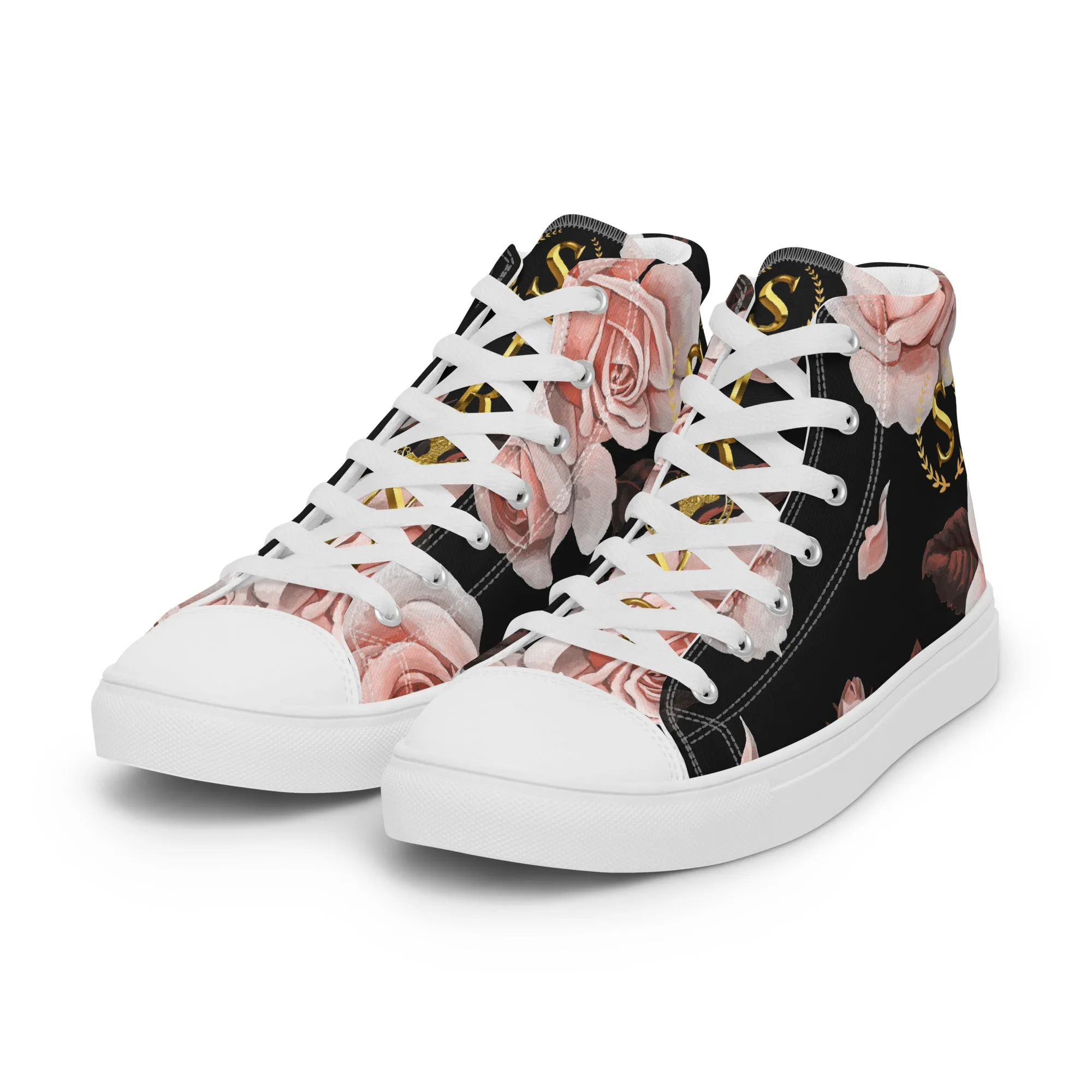 Men’s high top canvas shoes