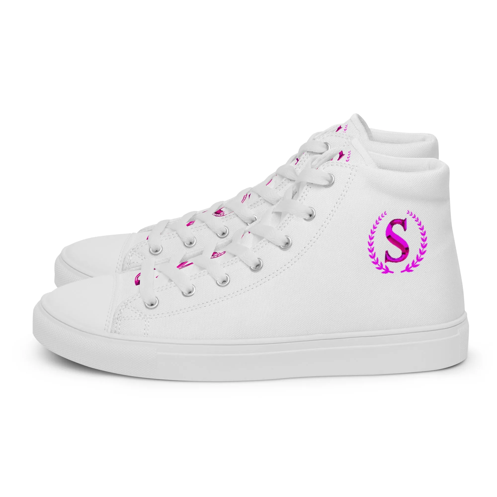 Men’s high top canvas shoes