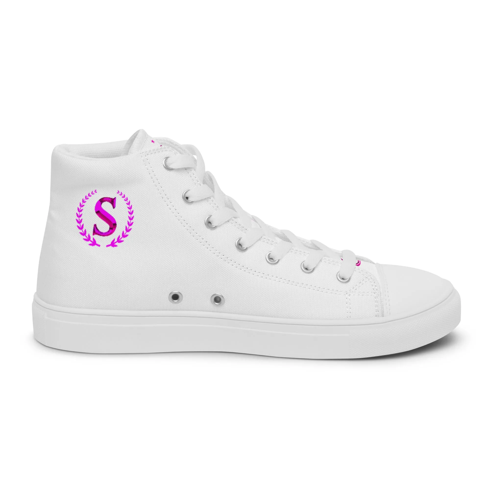 Men’s high top canvas shoes