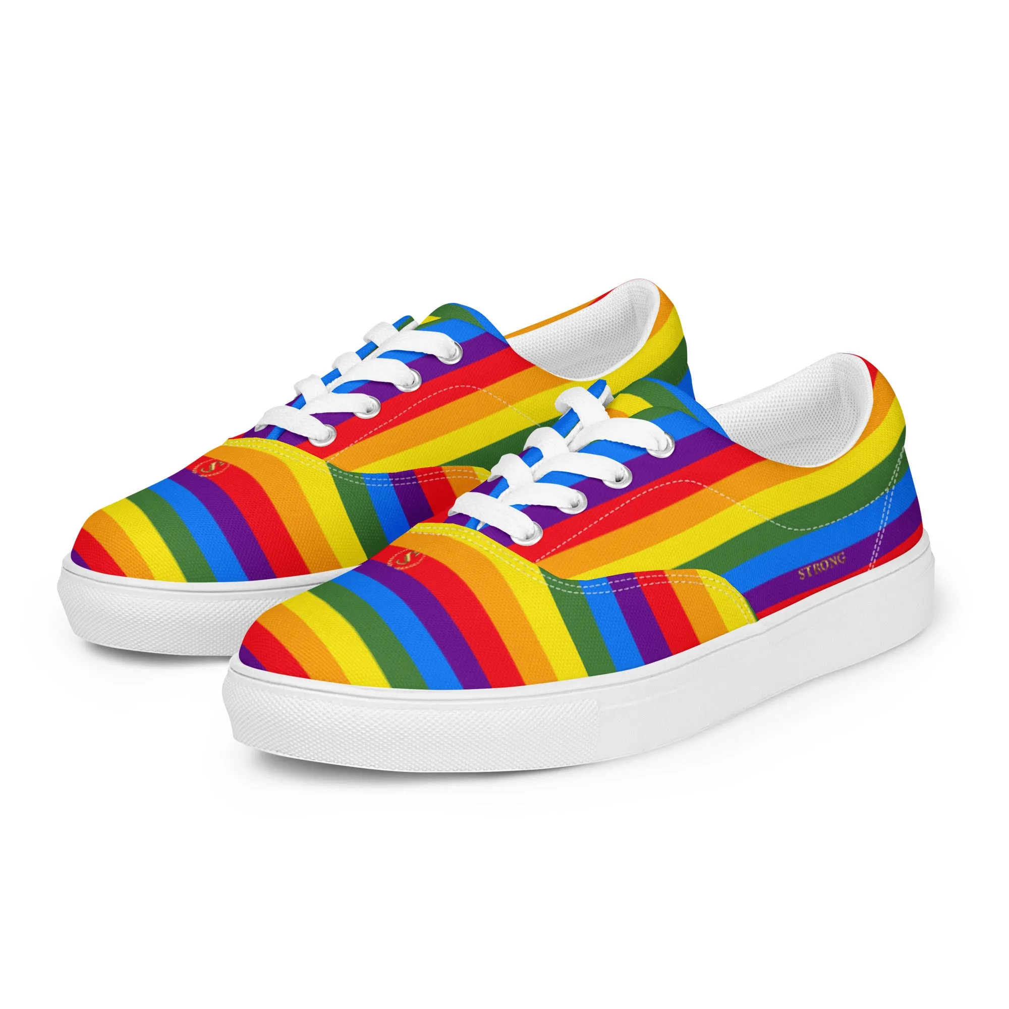 Men’s lace-up canvas shoes