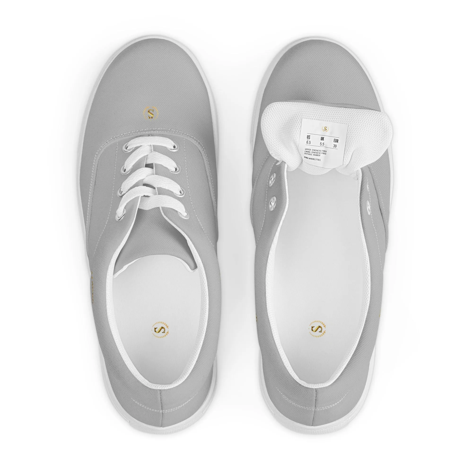 Men’s lace-up canvas shoes
