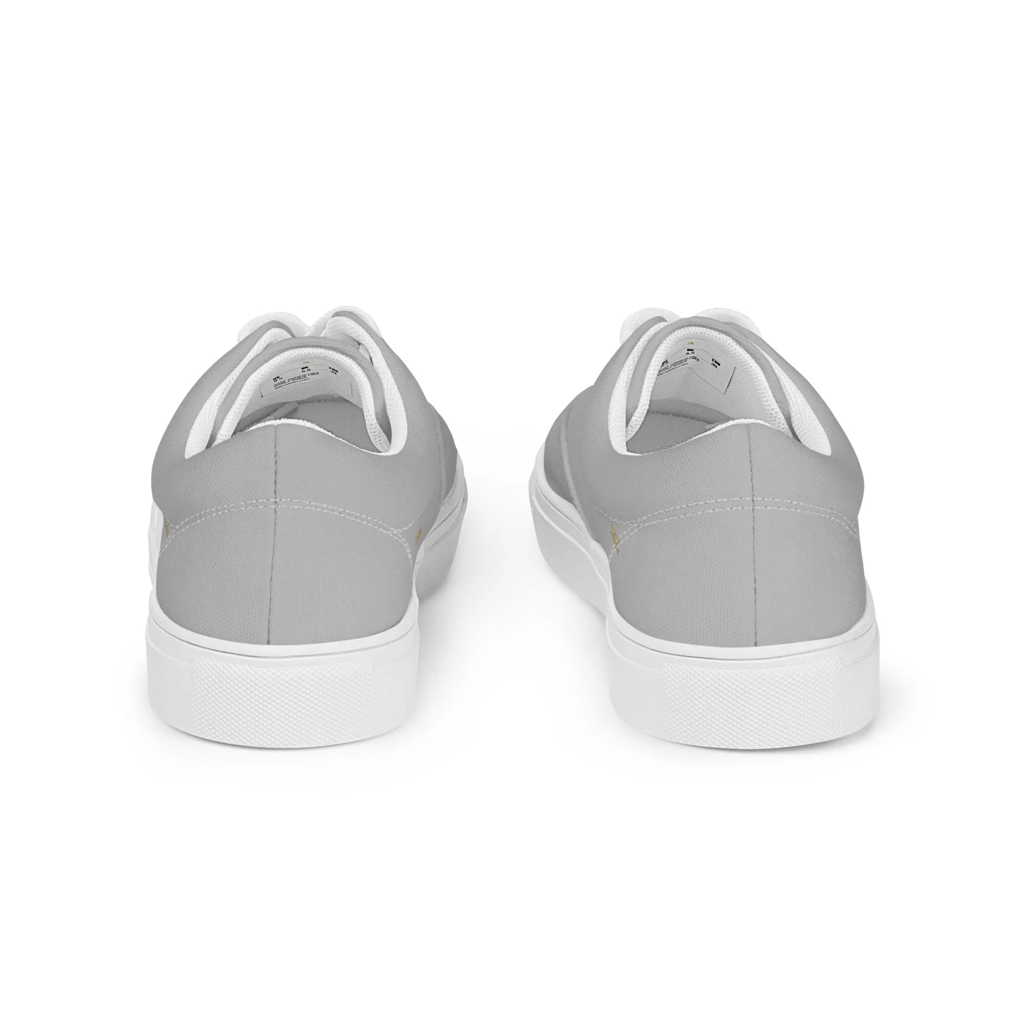 Men’s lace-up canvas shoes