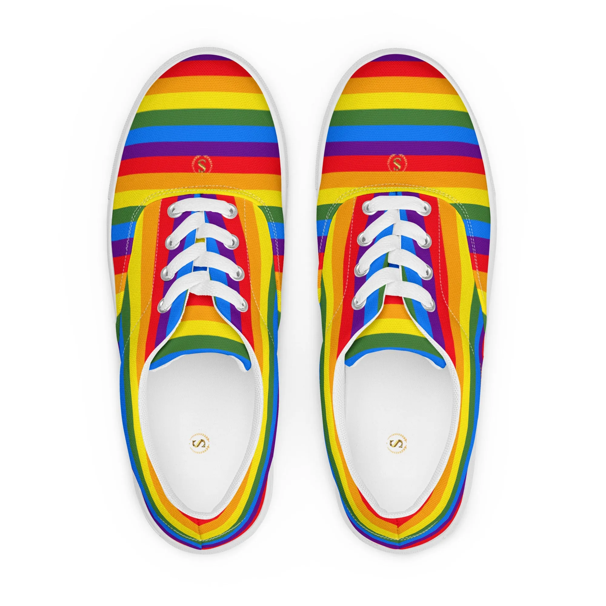 Men’s lace-up canvas shoes