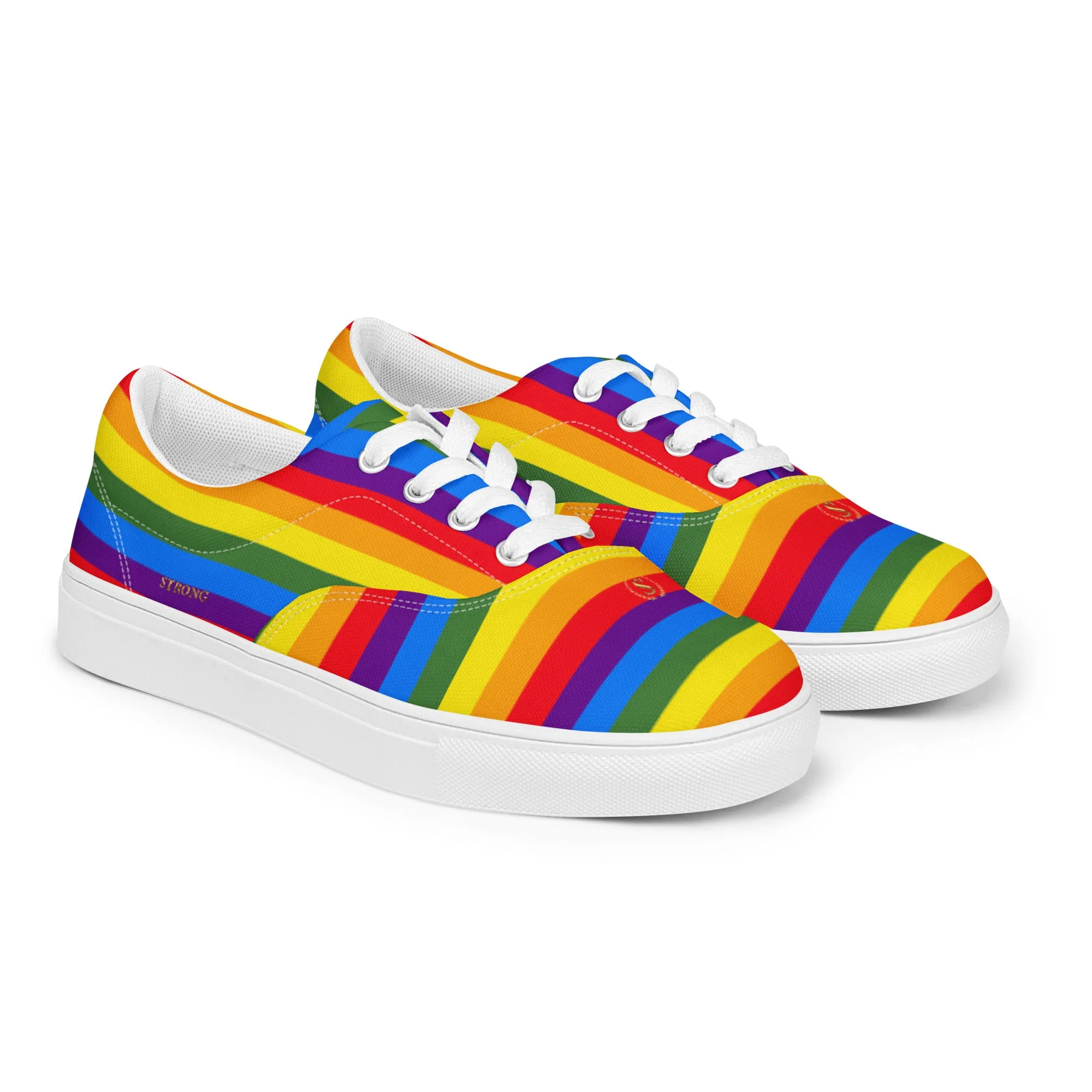 Men’s lace-up canvas shoes