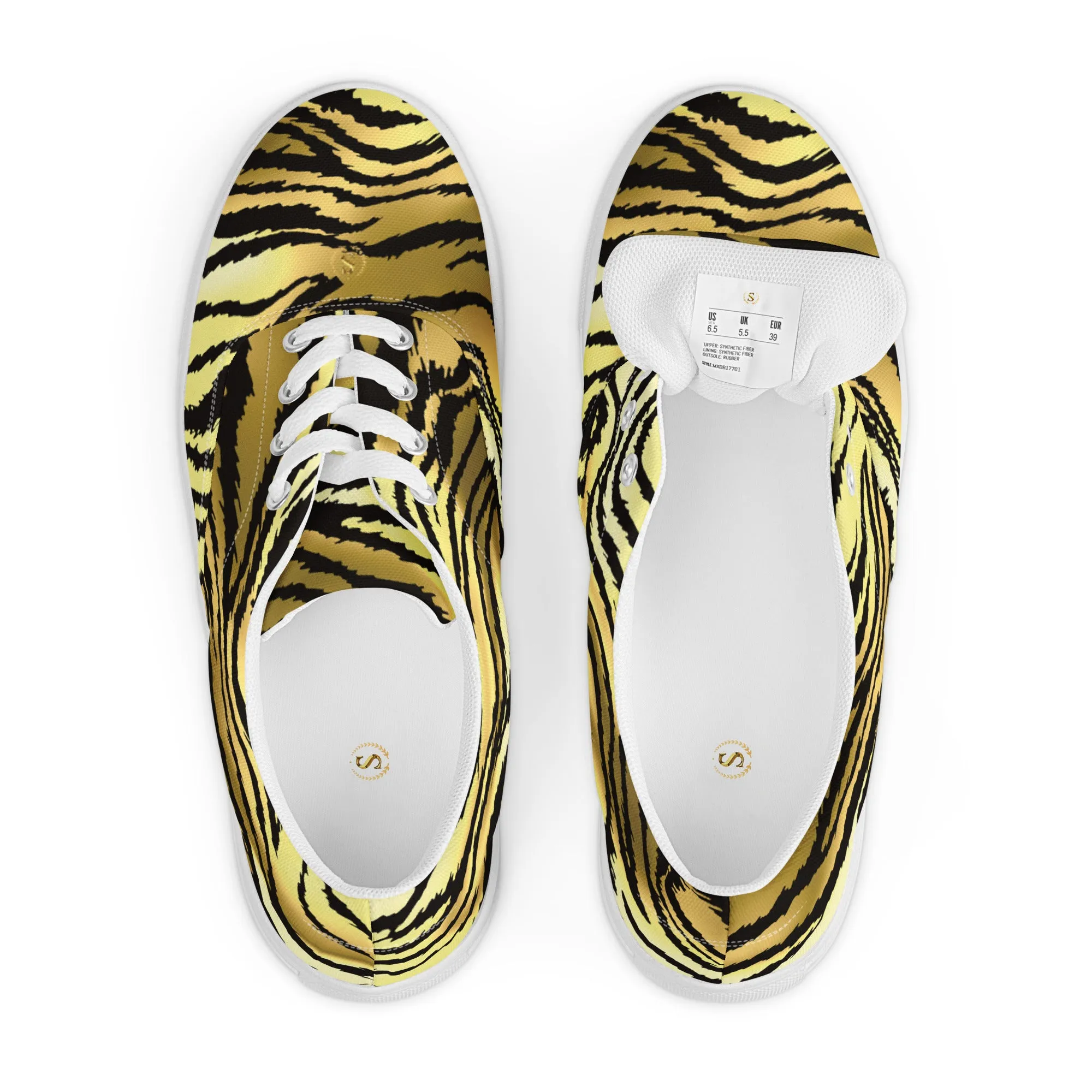 Men’s lace-up canvas shoes