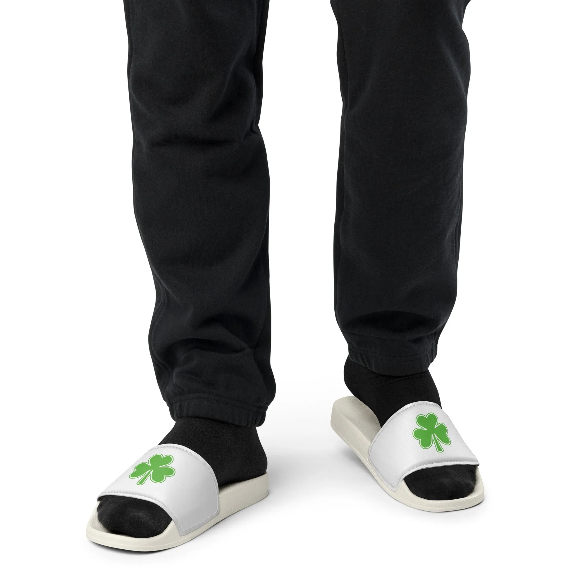 Men’s Lucky Clover Slides