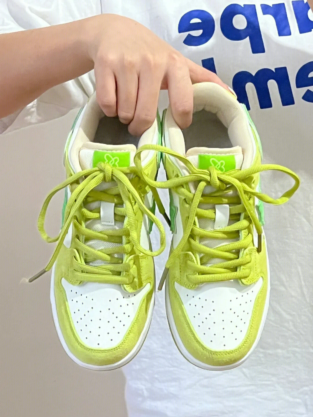 Men's Platform Sneaker in Apple Green | Retro Casual Shoes