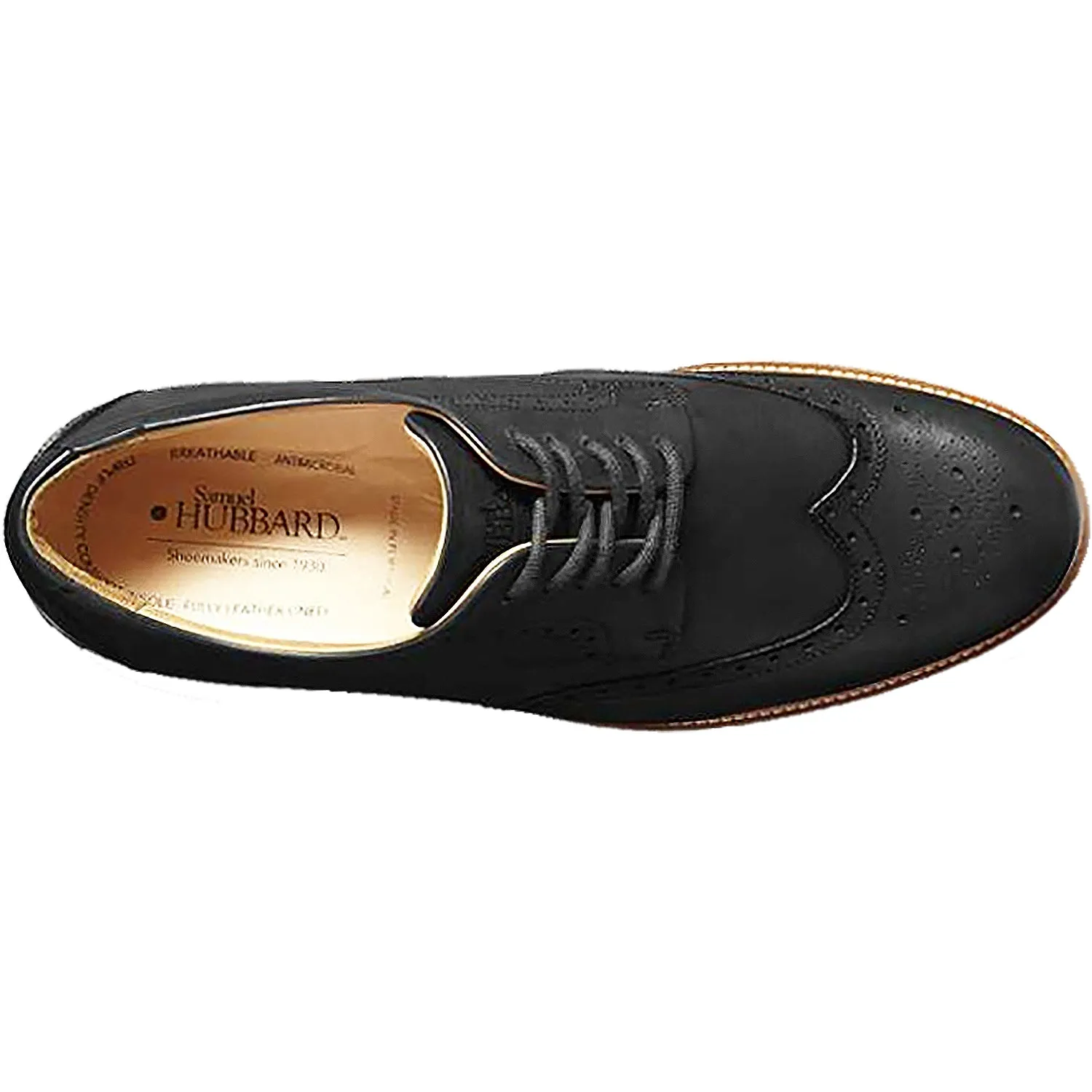 Men's Samuel Hubbard Tipping Point Black Leather