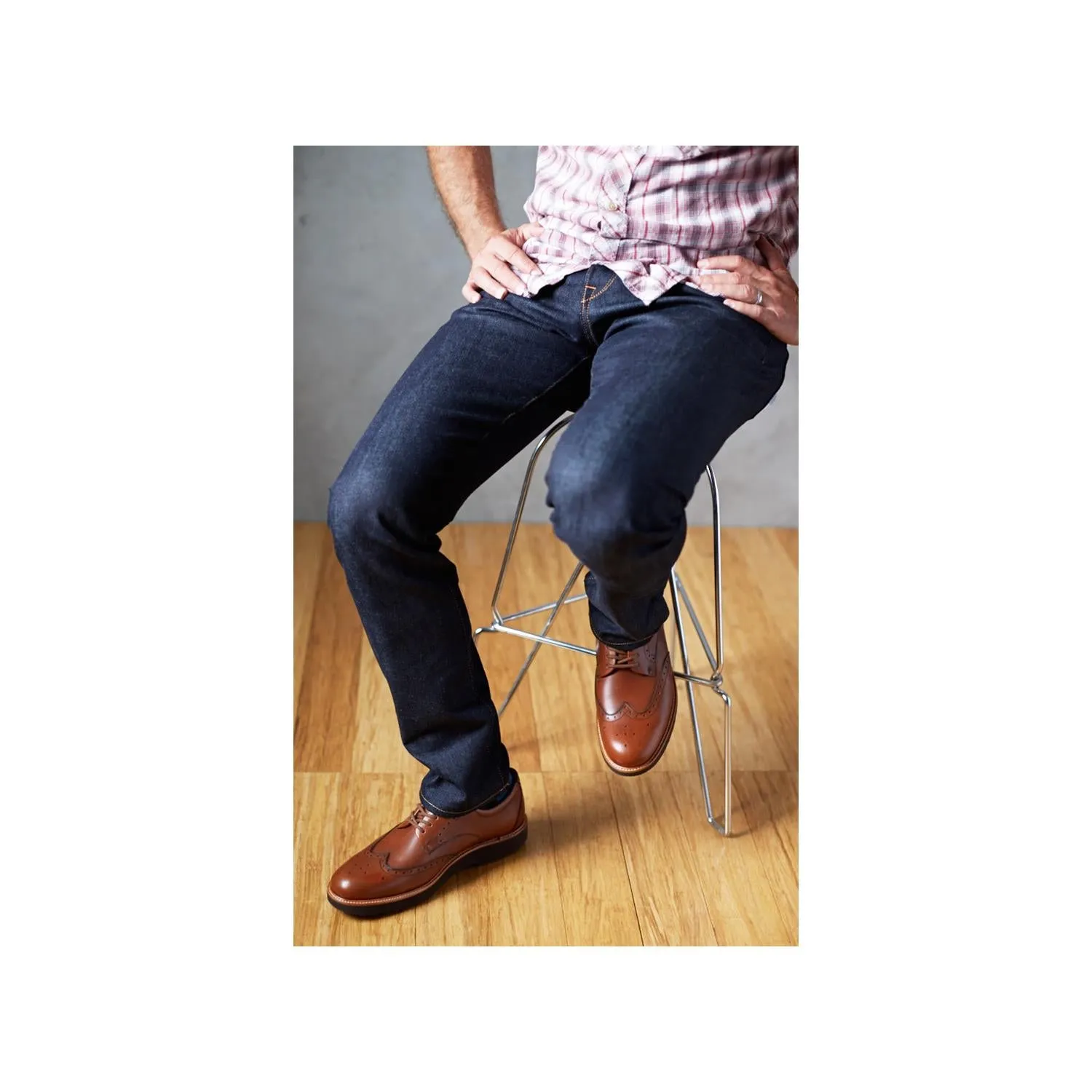 Men's Samuel Hubbard Tipping Point Black Leather