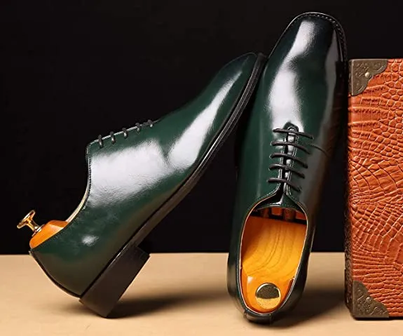 Men's Wholecut Oxford Pointed Toe