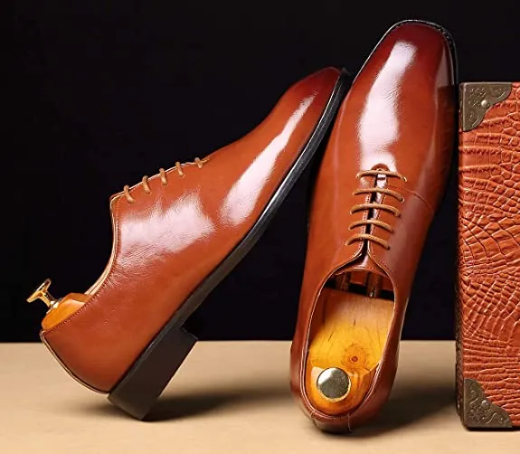 Men's Wholecut Oxford Pointed Toe