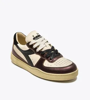 MI Basket Low Metallic Dirty