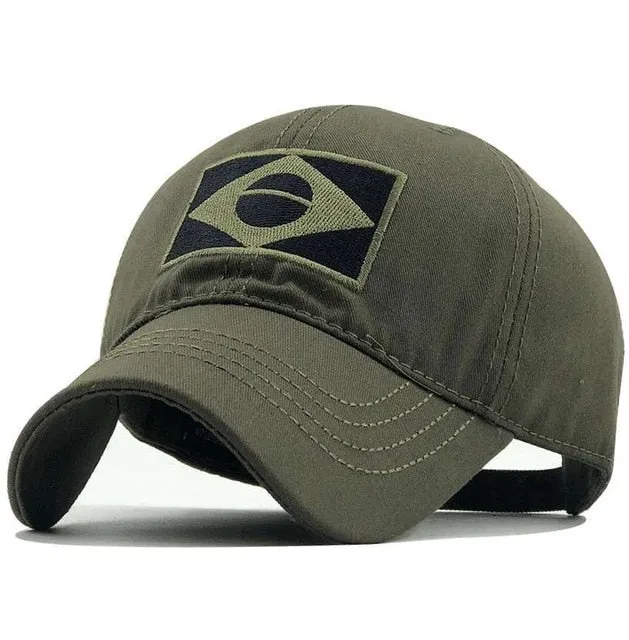 Military Tactical Brazil  Baseball Caps