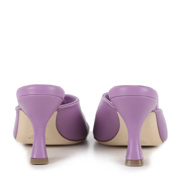 Mules Audine | Pelle | Lilla