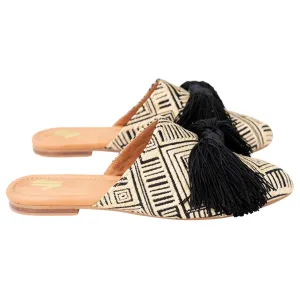 Mules Silvia Cobos Cumbia Black