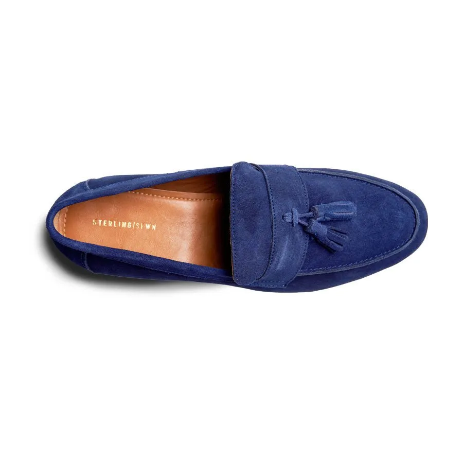 Navy Tassel Loafer