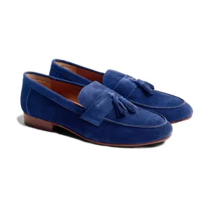 Navy Tassel Loafer