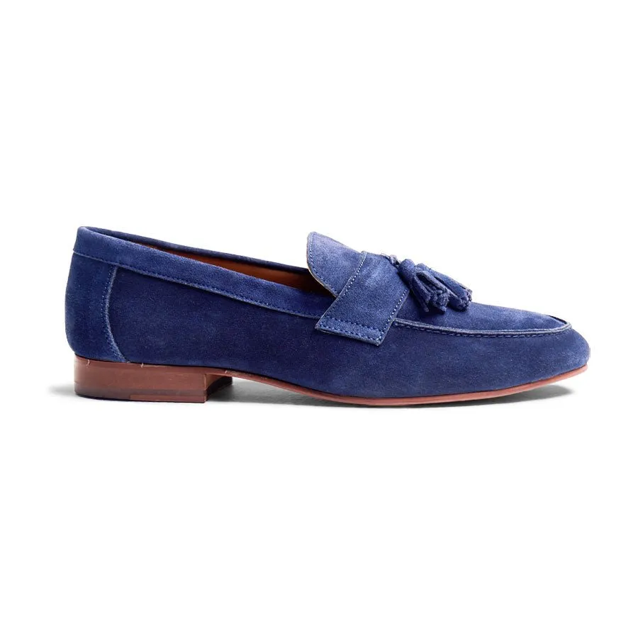 Navy Tassel Loafer