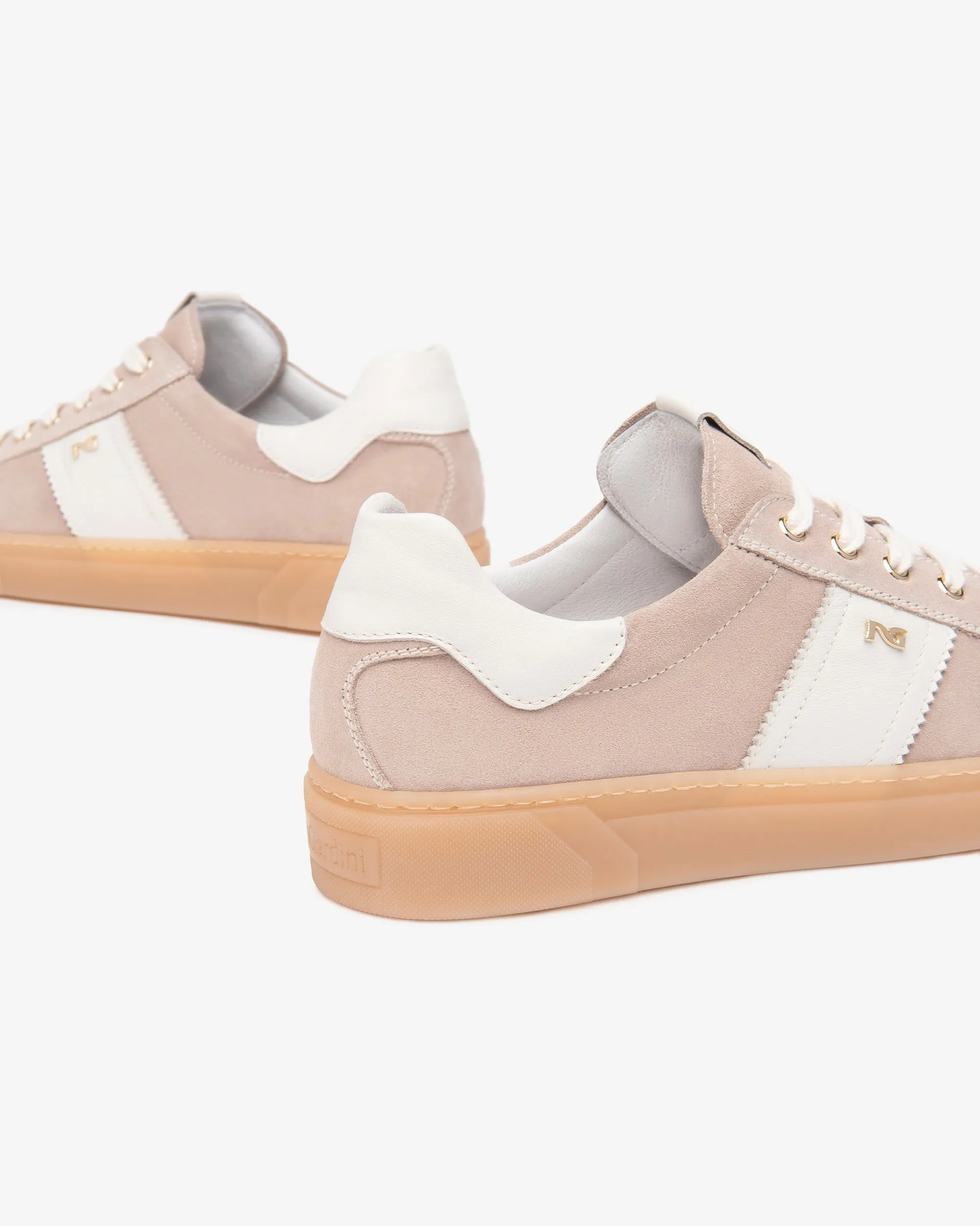 Nero Giardini Suede Lace-up Trainers