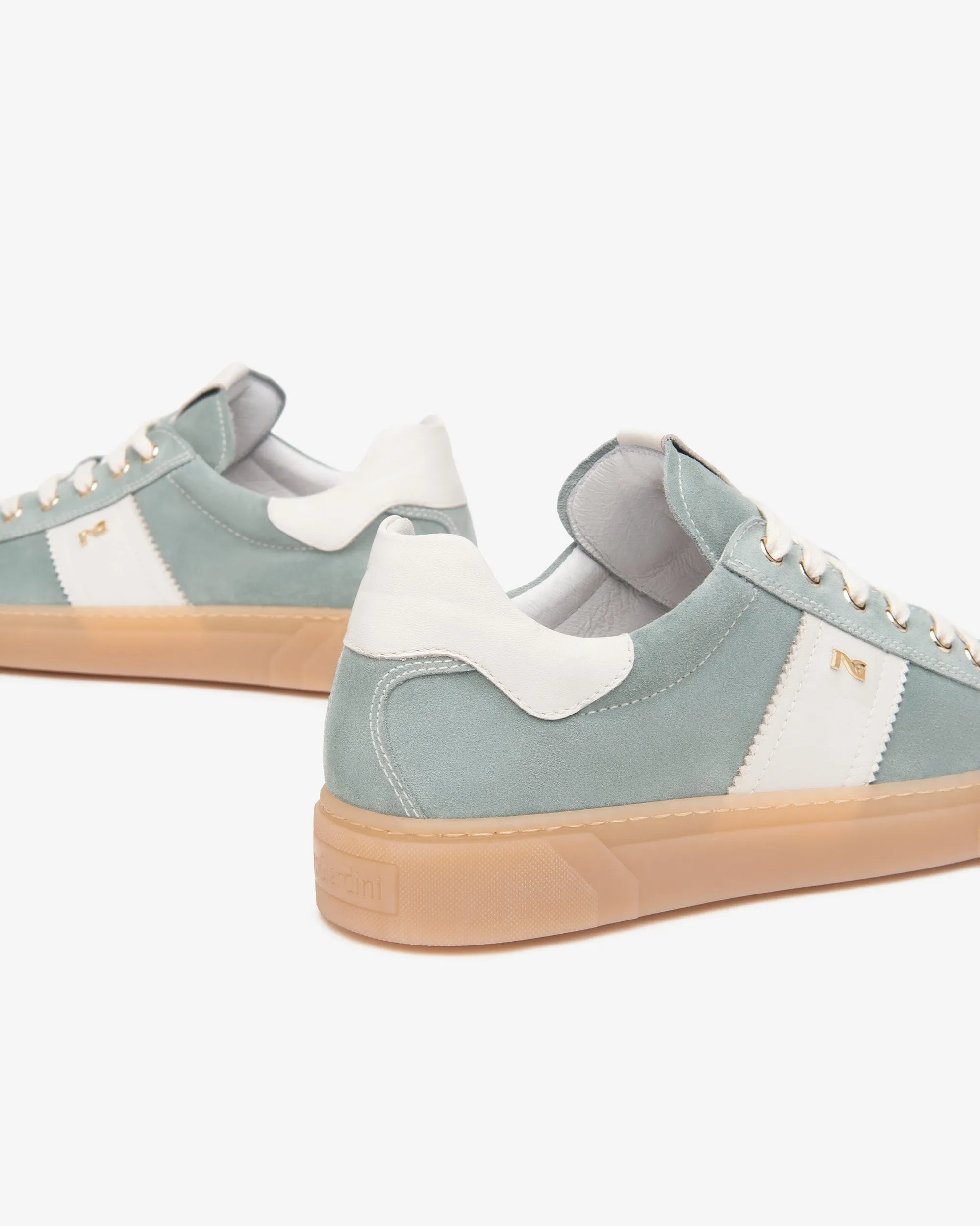 Nero Giardini Suede Lace-up Trainers
