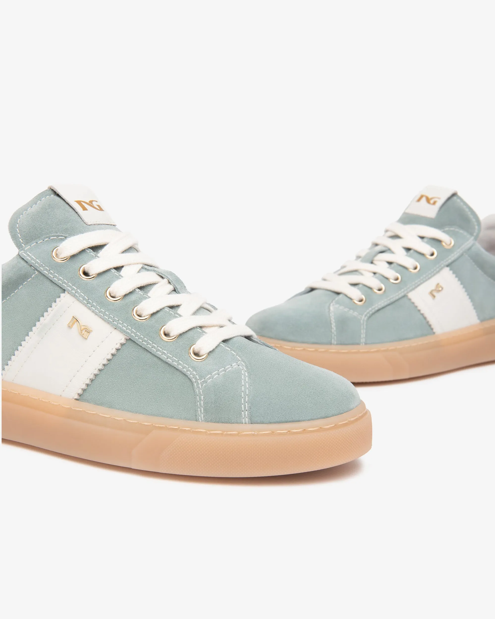 Nero Giardini Suede Lace-up Trainers